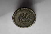 Przedwojenny guzik wojskowy.Wzór 1928r