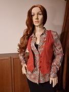 KOSZULA DAMSKA  RESERVED ROZM. 36 + KAMIZELKA TERRANOVA ROZ. S