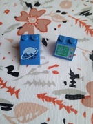 Lego Space Ice Planet komputerek z nadrukiem vintage 