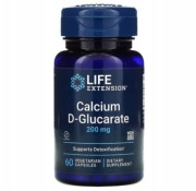 Life Extension Calcium D-Glucarate 200mg, 60 kapsułek