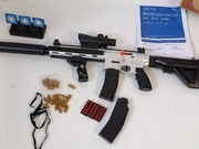 Karabin maszynowy zabawkowy 