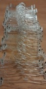 Wieszaki plastikowe, 40 szt.
