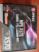 MSI MPG X570 GAMING PRO + Ryzen7 5800x + 32gb ram DDR4 