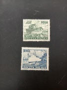 Fi 669-670* czyste, z podlepką. Rok emisji 1953