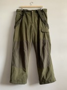 BaseCamp męskie spodnie myśliwskie z szelkami khaki Hunter L XL
