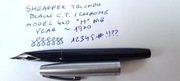 Pióro wieczne Sheaffer Thriumph Chorme/Back Mod. 440 Nib M - VINTAGE 1960's