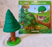 Przyjaciele z lasu - (16) PTAKI LEŚNE - Mieszkam w lesie + 2 FIGURKI