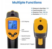 PIROMETR TERMOMETR LASEROWY BEZDOTYKOWY ETEKCITY