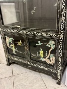 Witryna regał kredens chińska z laki ręcznie malowana orientalne