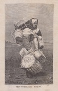 Typ góralski - koszykarka - 1880 r. - drzeworyt