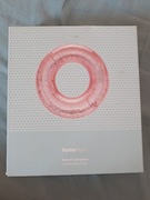 Koło dmuchane do pływania różowe z brokatem home&you 90cm