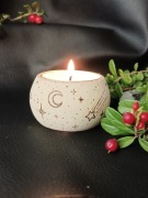 Ręcznie robiony świecznik "Nocne niebo"