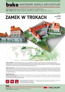 010 BUKO - model kartonowy Zamek w Trokach - Litwa