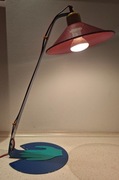 LAMPA MEMPHIS DESIGN ITALY 70S VINTAGE KOLOR METAL 