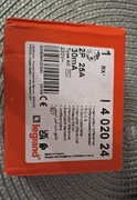 Wyłącznik różnicowoprądowy RX3 2P 25A 30MA TYP AC 402024