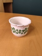 Mała ceramiczna doniczka osłonka na doniczkę 