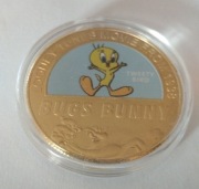 Moneta kolekcjonerska Królik Bugs 