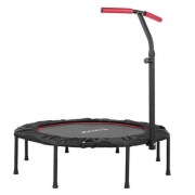 Cicha nowoczesna Trampolina do użytku domowego 128 cm. Trenuj w domu
