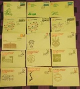 FDC_Polska_1988-04_15 sztuk z rocznika 1988