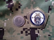 Challenge coin USS Arlington LPD 24 US Navy