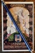 ZIELONA GÓRA GRUNBERG Jubileusz 700-lecia miasta wina Zielone Świątki 1922