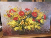 obraz ręcznie malowany