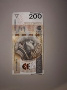 Banknot 200 zł RADAR BA8900098