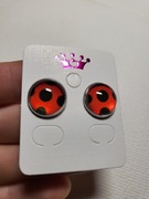 Kolczyki biedronki, bajka biedronka i czarny kot