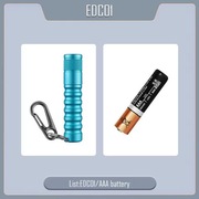 Latarka Lumintop EDC01 niebieska 120 lm IPX80 odporna z baterią Kraków 