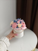 Flowerbox ze świec sojowych, Candlebox, bukiety sojowe