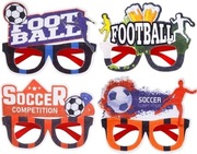Okulary na imprezę piłkarską x 4 sztuki