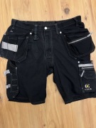 SPODENKI ROBOCZE FRISTADS KANSAS C50 czarne 84-88 pas