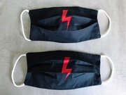 Maseczka ochronna z piorunem strajk kobiet piorun