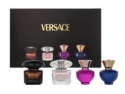 VERSACE Zestaw Miniaturek dla Kobiet 4 x 5ml EDP Crystal Noir Bright Dylan