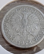 2 złote 1958 jagody 