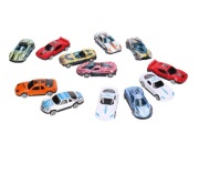 AUTA ZESTAW 12SZT DO GARAŻY I TRAS SUPER CENA