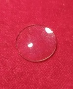 Szkło zegarmistrzowskie okrągłe, pojedynczo wypukłe