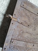 Stare drzwiczki  przedwojenne metalowe 