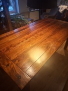 Stół Jysk Frederica kolonialny solidny ciezki 