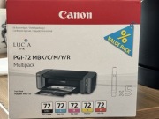 Canon tusz czarny i kolor zestaw oryginalny PGI-72