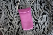 Alicja Getka Lab mini bag torebka skórzana fiolet