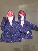 Kurtki wiosenne/jesienne dla bliźniaczek rozm.80