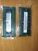 RAM DD3 Laptop 2x2GB 4GB sprawny