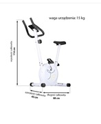 Rower treningowy magnetyczny One Fitness RM8740 