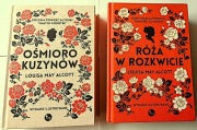 Louisa May Alcott - Róża w rozkwicie + Ośmioro kuzynów Zestaw