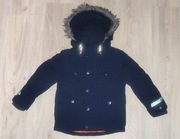 Kurtka Next r. 4 lata kaptur ciepła granatowa