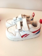 Reebok 21cm białe buty na rzepy adidasy buciki sneakersy dla chlopca