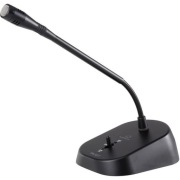 Mikrofon, gęsia szyja RENKFORCE Pa-327 z podstawą.