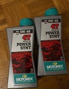 Nowy olej Mototex 5W40 2L Power Synt
