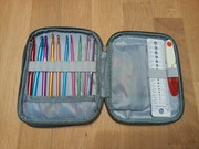 Zestaw do szydełkowania 2,0-8,0 szydełko aluminium + Etui 86 elem.